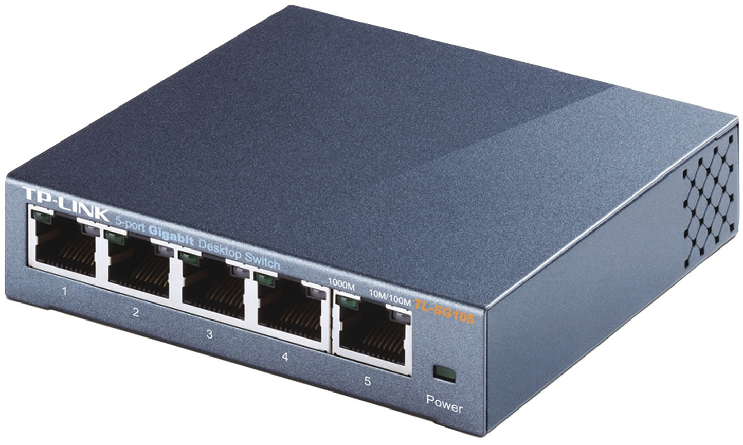 Unmanaged 5 Port Gigabit Desktop Switch