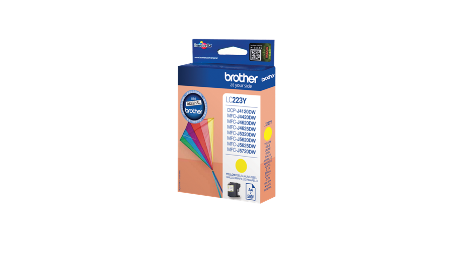 OEM Brother LC223Y Ink Cartridge Yellow