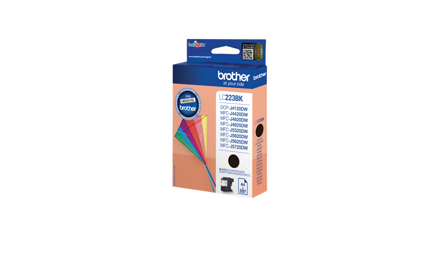 Brother LC223BK Ink Cartridge Black 550