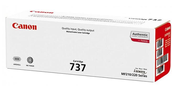 Original Canon 9435B002 737 Black 2400 Pages Original Toner