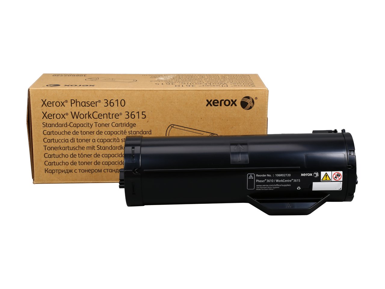 XEROX 106R02720 PH3610 BLACK TONER 5.9K