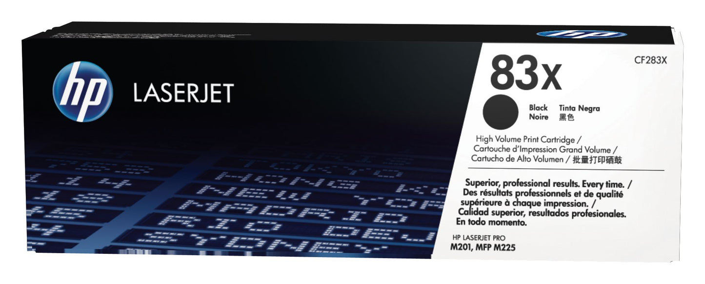 OEM HP CF283X Black Toner 83X