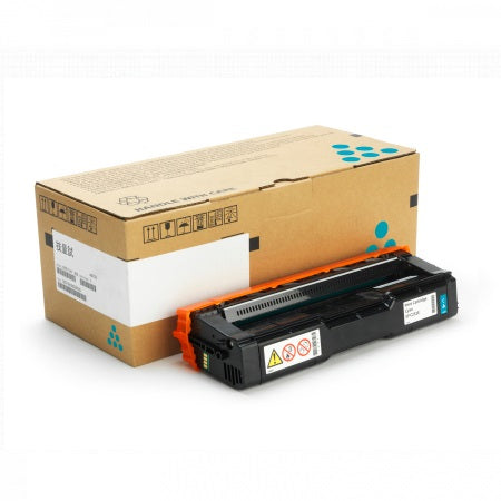Original Ricoh SPC252 Ultra Hi Yield Cyan Toner 407717