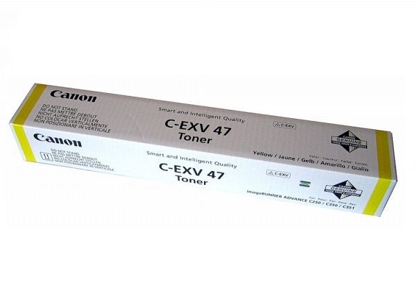 Original Canon CEXV47 Yellow Toner Ctg 8519B002AA