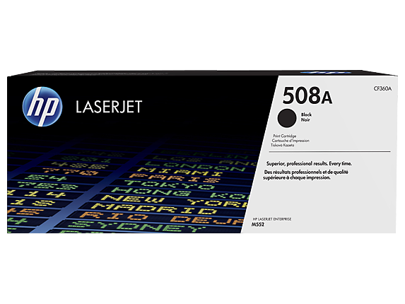 Original HP CF360A Black 6000 Pages Original Toner 508A