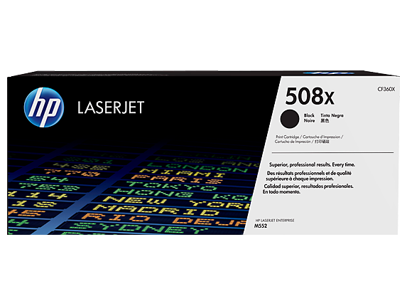 HP CF360X (508X) High Yield Black Toner