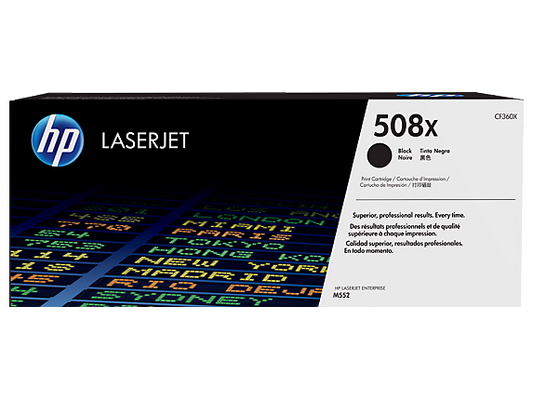 HP CF360X (508X) High Yield Black Toner