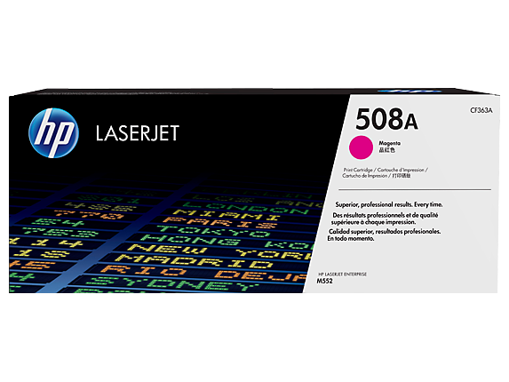 Original HP CF363A Magenta 5000 Pages Original Toner 508A