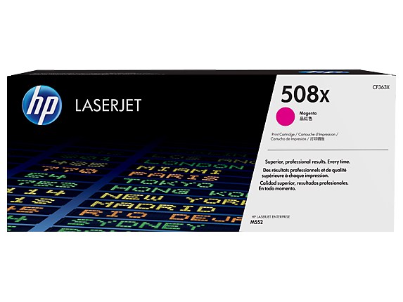 Original HP CF363X Magenta 9500 Pages Original Toner 508X