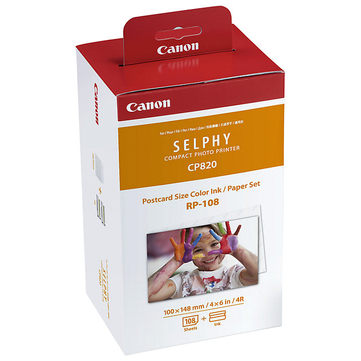 Original Canon 8568B001 RP-108 Photo Cartridge 108 Pages