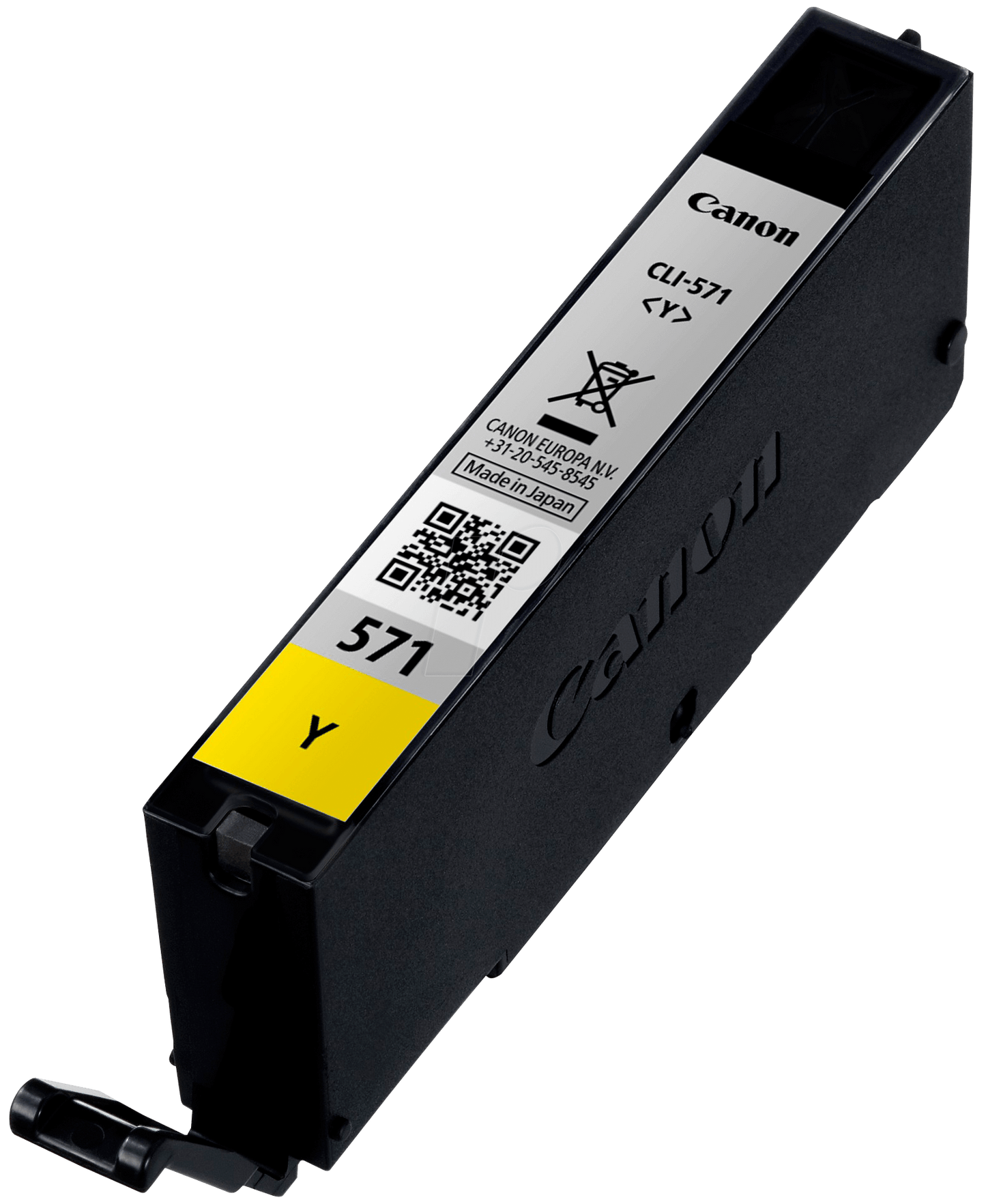 Original Canon CLI-571Y Yellow Original Ink Cartridge 0388C001
