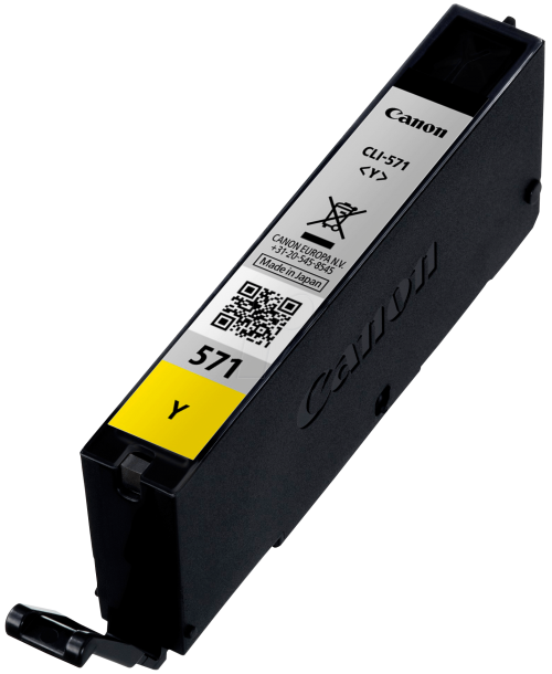 Canon CLI571Y Yellow Standard Capacity Ink Cartridge 7ml - 0388C001