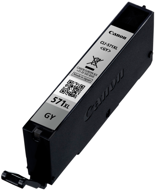 Canon CLI571XLGY Grey High Yield Ink Cartridge 11ml - 0335C001
