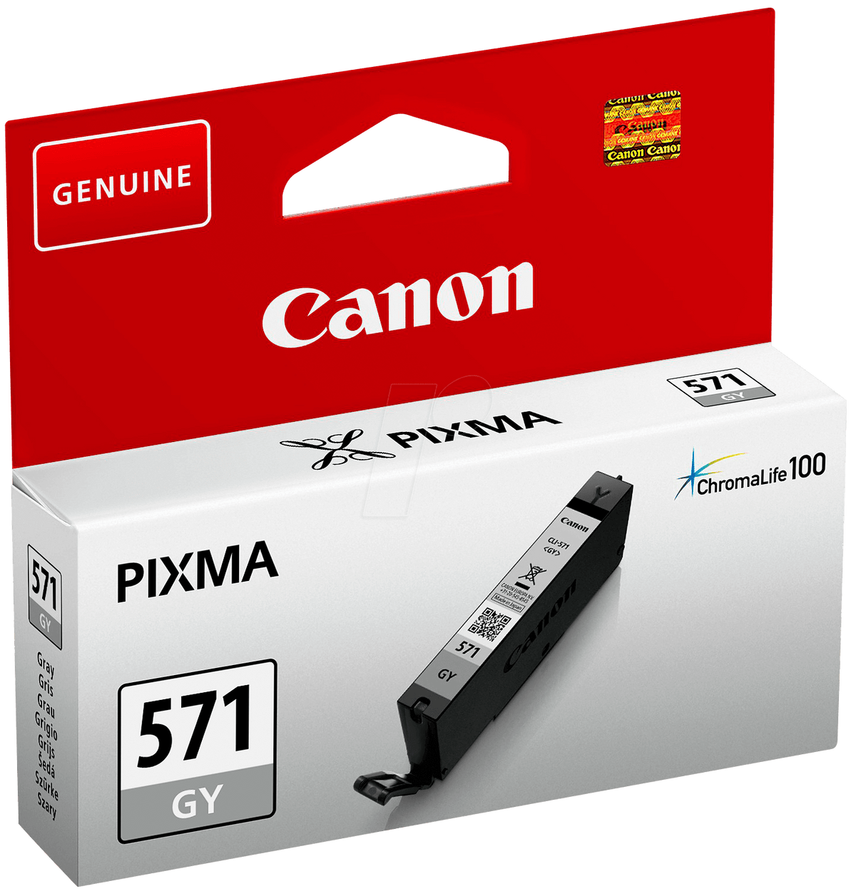 Canon 0389C001 (CLI-571 GY) Ink cartridg