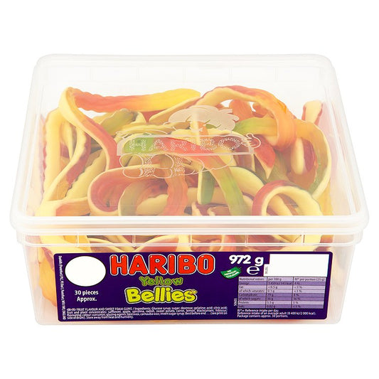 Haribo Yellow Bellies Sweets (Tub 768g) - 9644