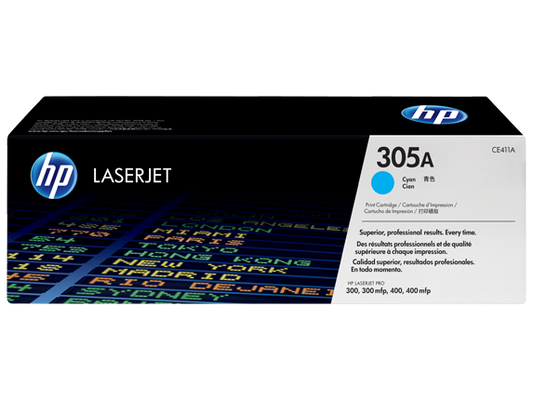 HP CF411A (410A) Cyan Toner 2.3K