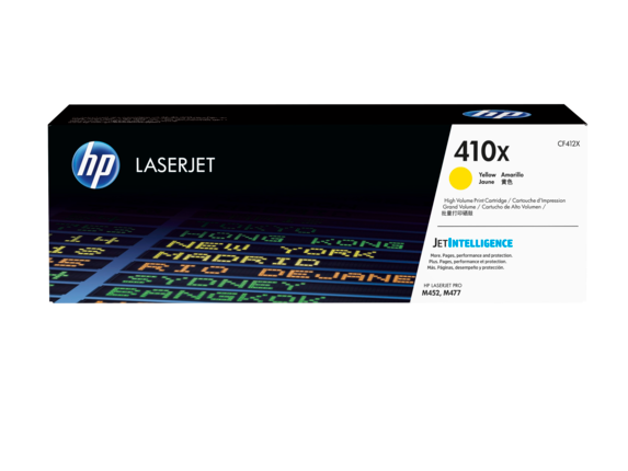 HP CF412X 410X HIGH YIELD YELLOW TONER