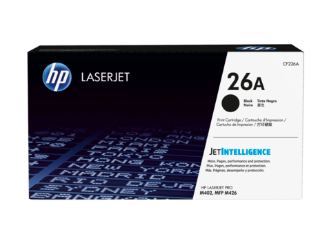 Original HP CF226A Black 3100 Pages Original Toner 26A