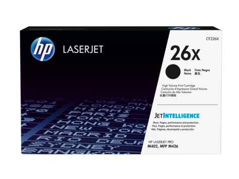 Original HP CF226X Black 9000 Pages Original Toner 26X