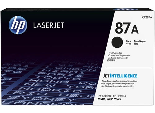 Original HP CF287A Black 9000 Pages Original Toner 87A