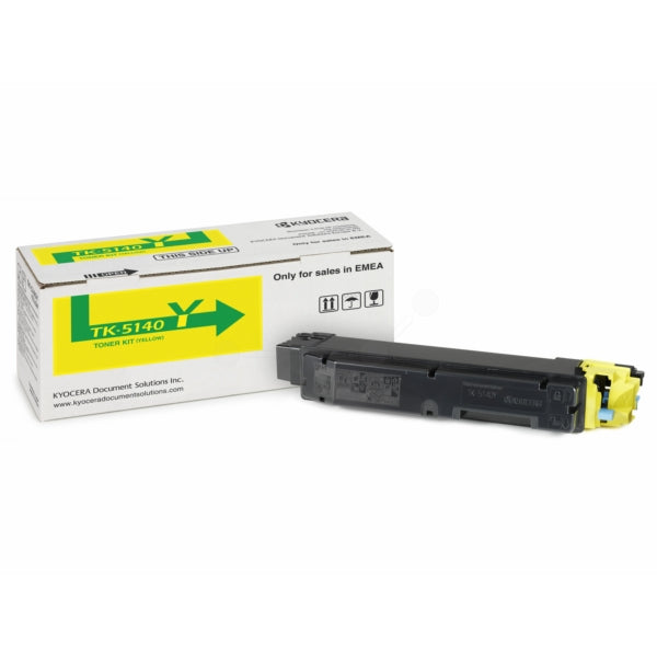 Kyocera TK5140Y Yellow Toner 5K  pages