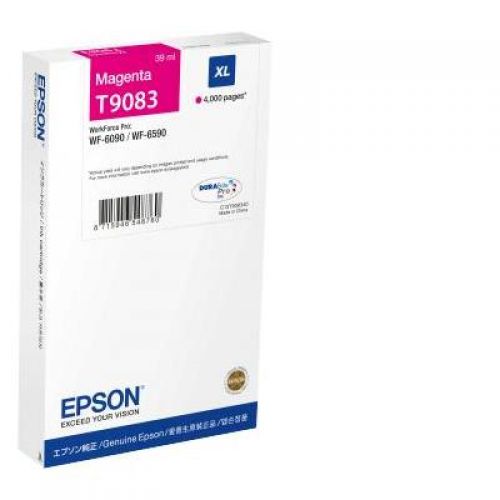 Epson T9083 Magenta Ink Cartridge 39ml - C13T908340