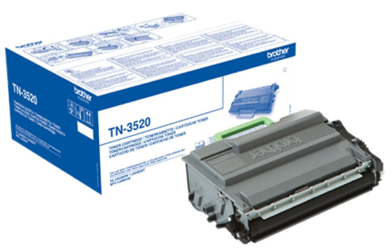 Original Brother TN3520 Black 20000 Pages Original Toner