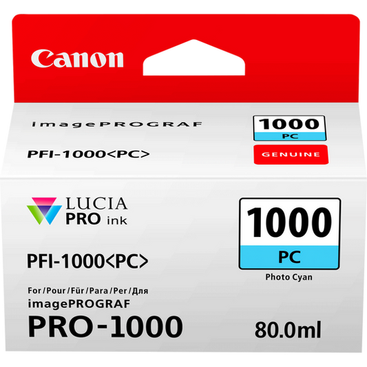 Canon 0550C001 PFI-1000PC ink cart PHOTO