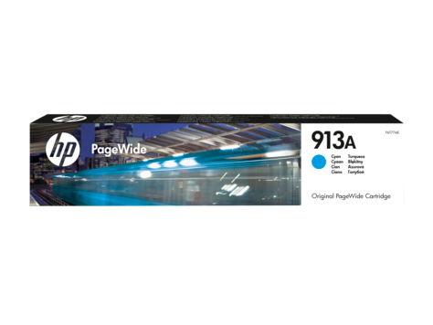 HP F6T77AE (913A) Ink Cartridge Cyan 3K