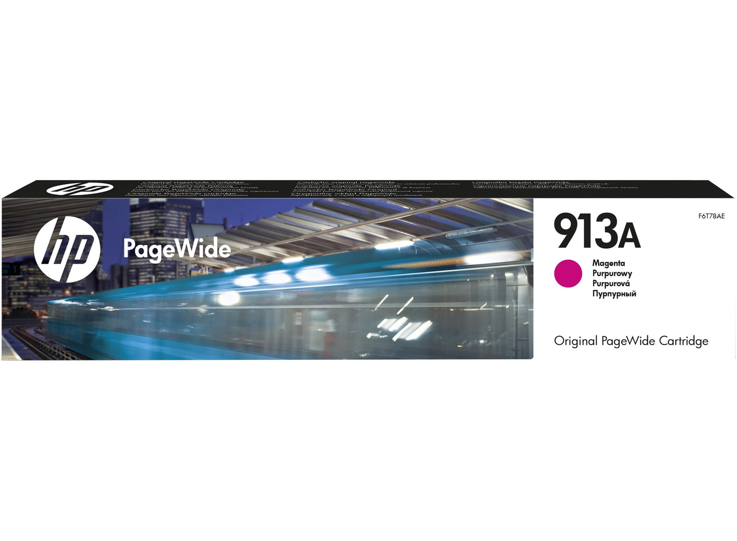 Original HP F6T78AE (913A) Ink Cartridge Magenta 3K Pages