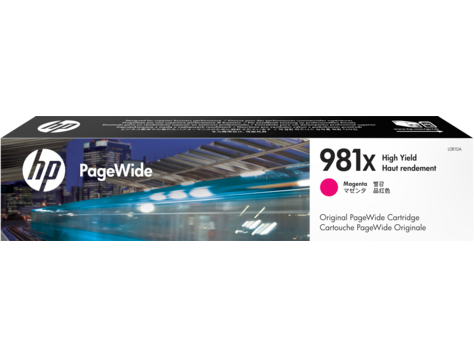 HP L0R10A 981X MAGENTA INK CART HI YIELD