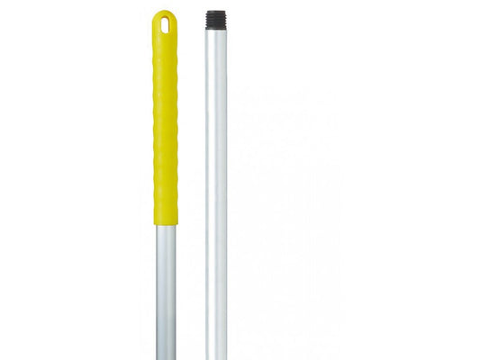 Robert Scott Hygiene Aluminium Mop/Brush Handle 48 Inch/125cm Yellow  - 0908084S