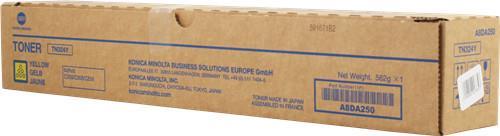 Original Konica Minolta A8DA250 TN324Y Yellow 26000 Pages Original Toner