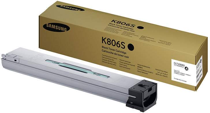 Original Samsung CLT-K806S SS593A Black 45000 Pages Original Toner