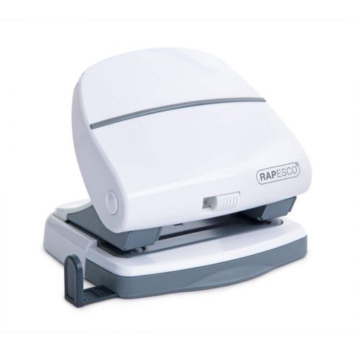 Rapesco P30 2 Hole Punch Metal 30 Sheet White - 1274
