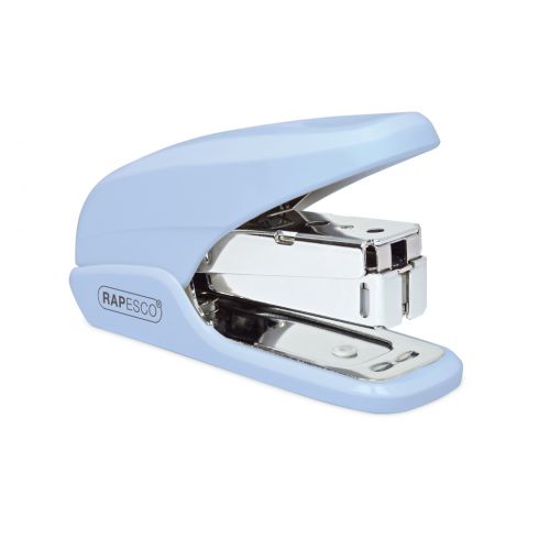 Rapesco X5 Mini Less Effort Stapler Plastic 20 Sheet Powder Blue - 1338