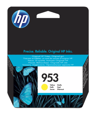 OEM HP F6U14AE (953) INK CARTRIDGE YELLOW 700 PAGES 10ML