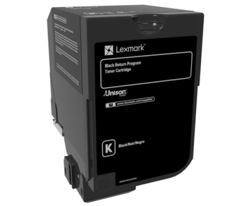 Lexmark Black Toner Cartridge 3K pages - 74C20K0
