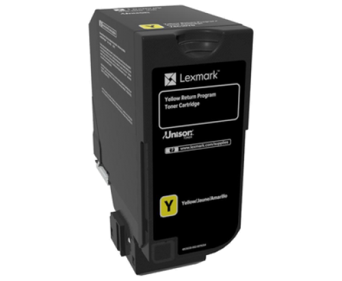 Lexmark Yellow Toner Cartridge 3K pages - 74C20Y0
