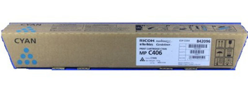 Ricoh 842096 Cyan Toner MPC306/406