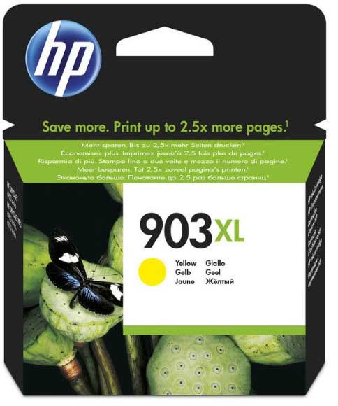 Original HP 903XL Yellow 750 Pages Original Cartridge T6M11AE