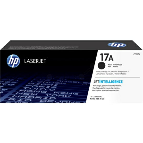HP 17A Black Standard Capacity Toner 1.6K pages for HP LaserJet Pro M102/MFP M130 - CF217A