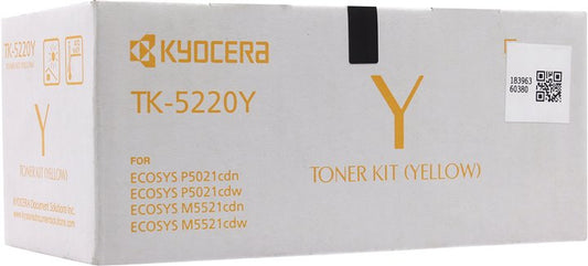 Kyocera 1T02R9ANL1 TK5220 Yellow Toner 1