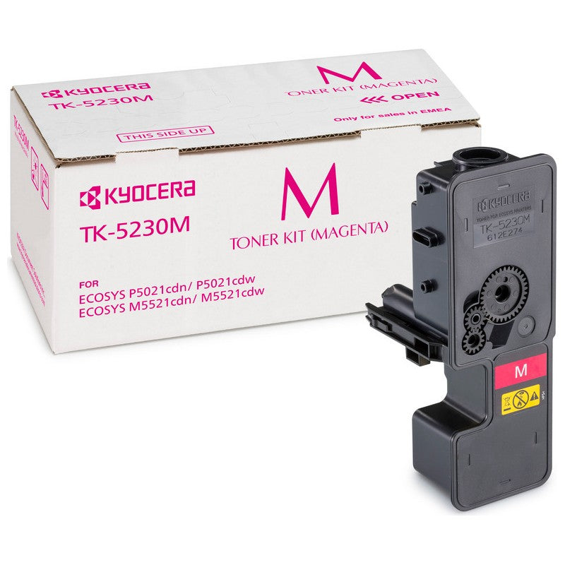 Original Kyocera TK5230M Magenta 2200 Pages Original Toner 1T02R9BNL0