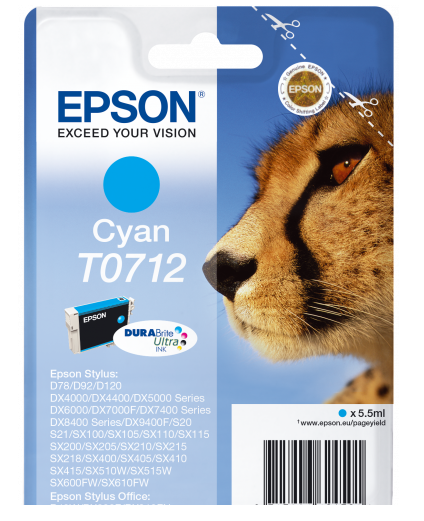 STYL D78/DX4000/50/ CYAN INK CART