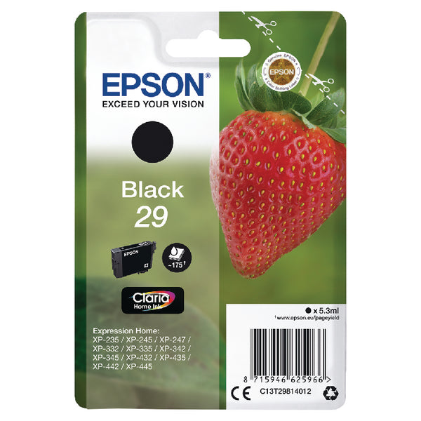 Epson C13T29814012 (29) Ink Cartridge Bl