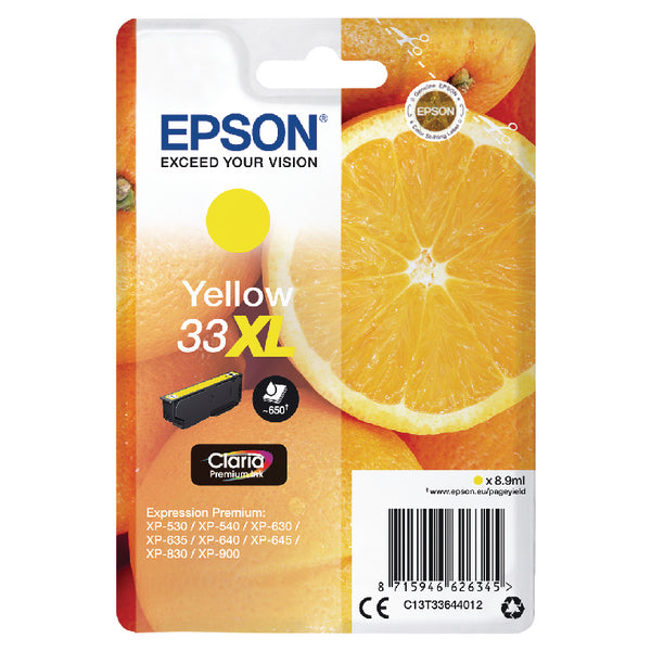 XP530/630/635/830 YELLOW INK CART 8.9ML