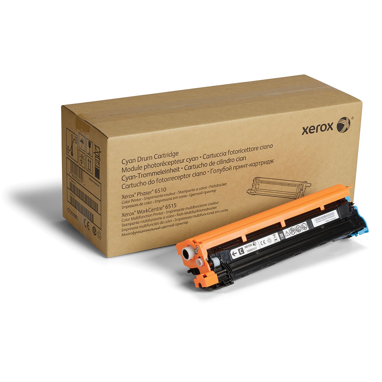 Xerox Cyan Standard Capacity Drum Unit Unit 48k pages for 6510/ WC6515 - 108R01417