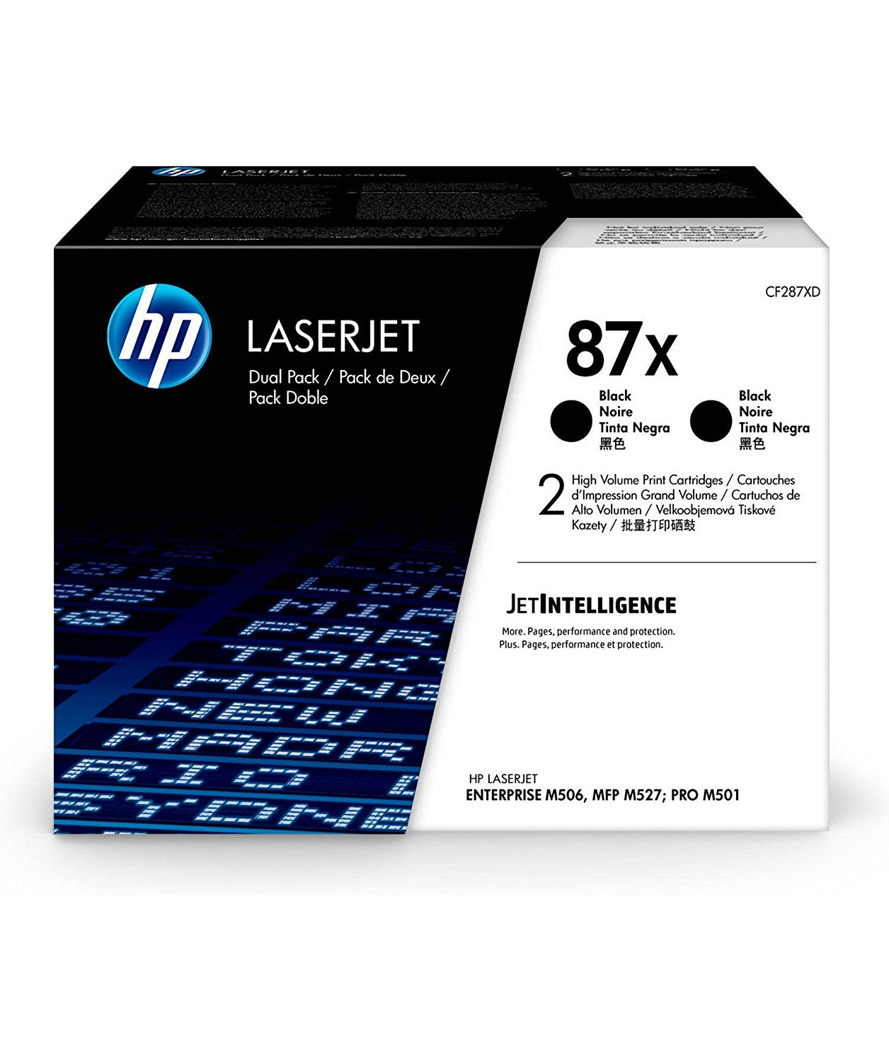 OEM HP CF287XD (87X) Toner Black 18K Pag