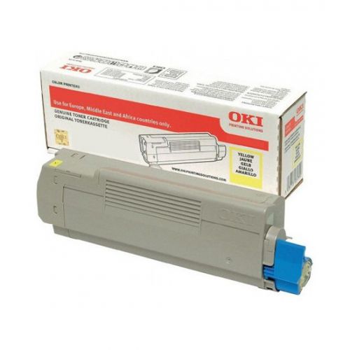 OKI Yellow Toner Cartridge 10K pages - 46443101
